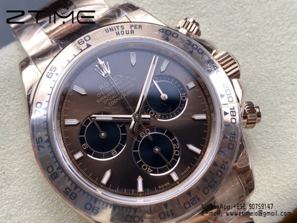 Rolex Daytona 126505-0005 QF 1:1 Best Edition Brown Dial SH4131(Gain Weight)