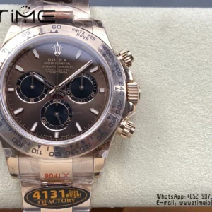 Rolex Daytona 126505-0005 QF 1:1 Best Edition Brown Dial SH4131(Gain Weight)