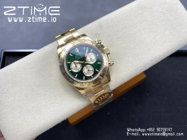 Rolex Daytona 126508-0008 QF 1:1 Best Edition Green Dial SH4131(Gain Weight)